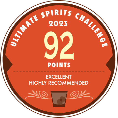 Ultimate Spirits Challenge 2023 - 92 Points